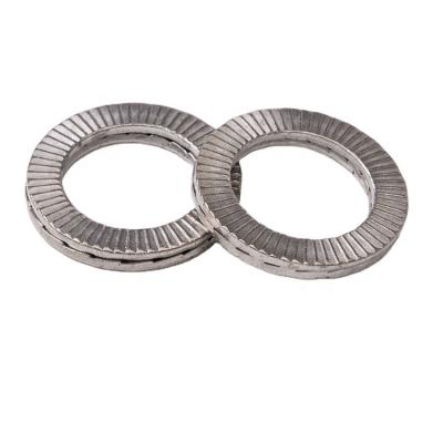 China SS304 SS316 DIN25021 Stainless Steel Flat Self Locking Washer for sale