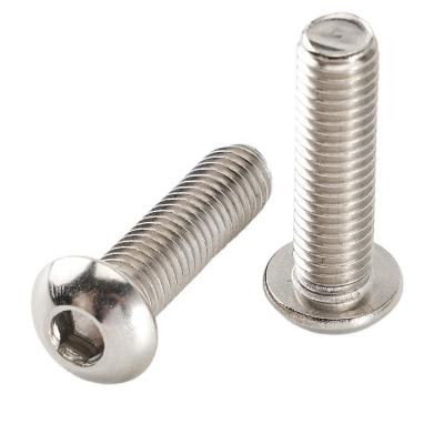 China ISO7380 Pan Stainless Steel Hexagon Socket Knob Head Screw Socket Allen Screw for sale