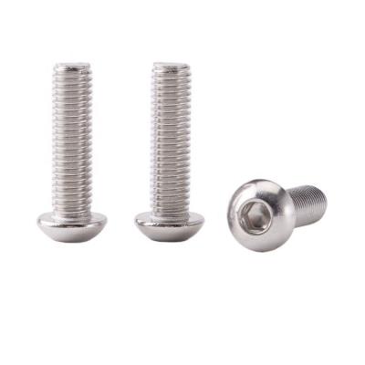 China ISO7380 Pan Hexagon Screw Stainless Steel Hex Drive Knob Mushroom Head Head Screw for sale