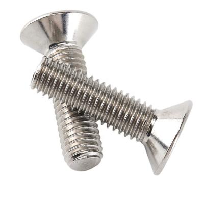 China Wholesale Din7991 CSK Countersunk Socket Flat Head Full Thread Stainless Steel Screw Bolts for sale