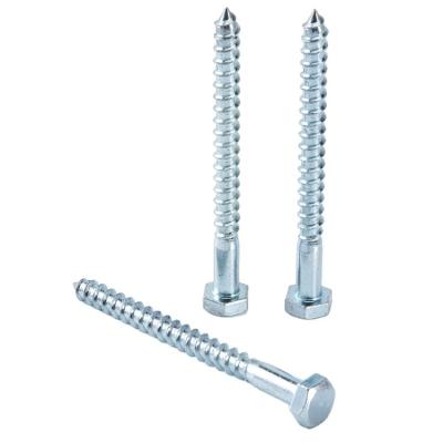 China DIN571 HEX Screw Car Wood Galvanized Hex Lag Screw for sale