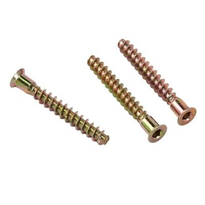 China Flat Wood Furniture Screw Connecting Furniture Screws Self Tapping Screw for sale