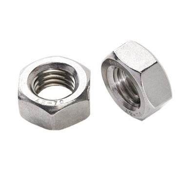 China Heavy Industry Stainless Steel Hex Head Nut 304 316 DIN934 for sale