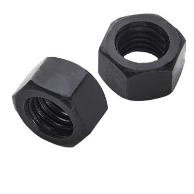 China Heavy Industry High Strength Heavy Duty Hex Nuts ANSI/ASME B 18.2.2 ASTM A194 2H for sale