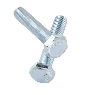 China Stainless Steel China Wholesales DIN933 DIN931 Hex Head Bolt Galvanized for sale