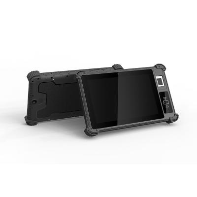 China PC industrial de la tableta de la huella dactilar biométrica de 8inch Android con PC construida sólidamente prenda impermeable de la tableta de NFC IP65 en venta