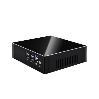 Chine Sunspad Mini PC core I3 10110U Win 11 bureau mural 2 lan et 2 écrans HD-MI 4K mini pc de jeu calcul à vendre