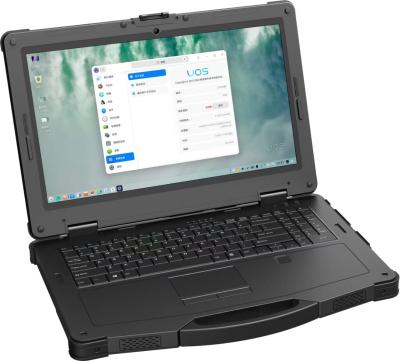 China Dustproof Win 10 Fully Rugged Laptop Computers Industrial For Military Te koop