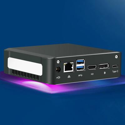 中国 4K出力8G/256GB SSDの小型卓上コンピュータI7プロセッサの二重表示サポート 販売のため