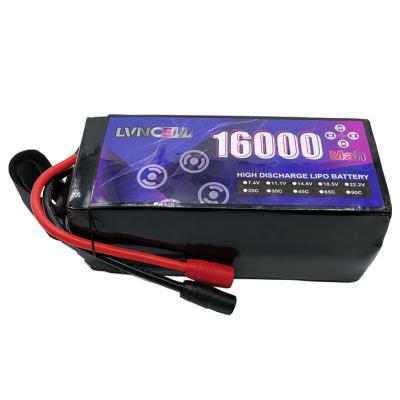 China Toys Large Capacity Lipo Battery Pack 16000mah 3S 11.1V Lithium Polymer Cell for sale