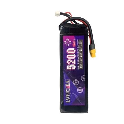 China RC Toys 3S 5200mah 11.1V 35C Lipo Battery with TX60 Plug for Helicopter Car DJI Drone FPV for sale