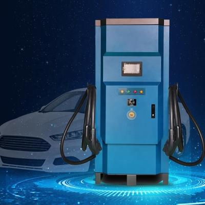 China Max Power CCS 120KW OCPP Ev Car Charging Station Output Current Range 0- 200 A Floor Standing Pile Fast DC Ev Charger for sale