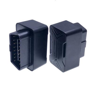 China 16pin connector obd2 case obdii enclosure black box with obd ii for sale