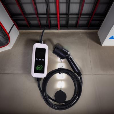 China Function Leakage Protection e-mingze 3.5KW 16A GBT 1phase EV Charging Car EV Charger Holder AC EV Charger for Electric Car for sale