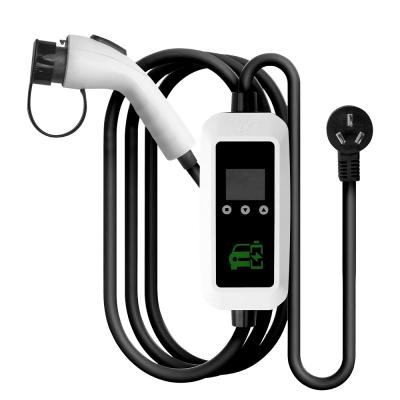 China e-mingze ev car charger 3.5kw 16A GBT 1phase EV charging car fast charging station ac battery operated charger for ev car for sale