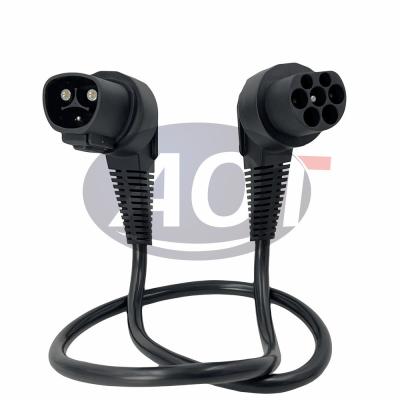 China AOTAI For Tesla/NACS to GB/T cable  chinese BYD JAC 7KW 32A Charging cable 60cm for sale