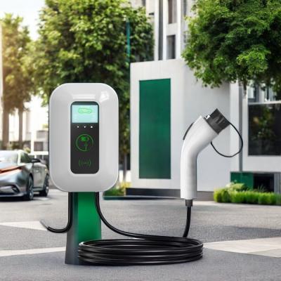 China Wall Mounted 7KW GBT Adjustable Automobile Charging Pile 32A Fast Charging Station for sale