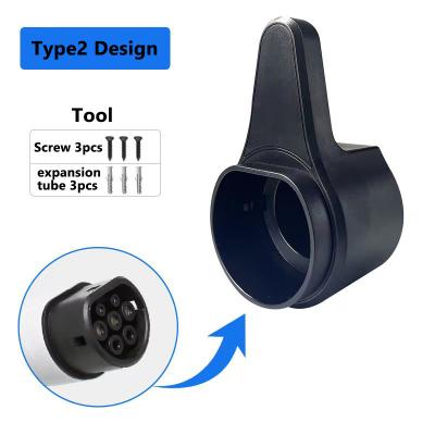 China Convenient Type2 IEC 62196-2 Connector EV Charger Holder Socket IP55 Protection for sale