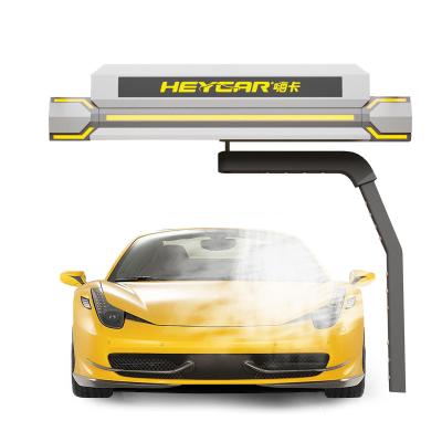 China HeyCar Complete Intelligent Car Wash Station Set Electric Metal Outdoor Parking Lot with Washing Features for sale