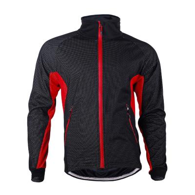 China NUCKILY Cycling Fleece Water Resistant Sportswear Bicycle Fleece Antibacterial Lightweight Thermal Winter Cycling Jersey Top for sale