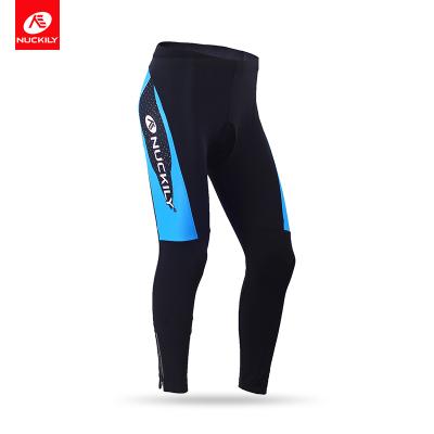 China Wholesale New Design Antibacterial Women's New Arrival Nuckily Winter Fleece Warm Cycling Tights Long for sale