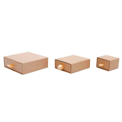 China Small Style Recyclable Luxury Custom Black Gift Wrapping Paper Cardboard Slide Storage Cardboard Packaging Drawer Box for sale