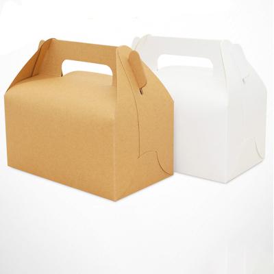 China Recyclable Wholesale Custom Bread Bakery Cupcake Wrapping Paper Box Wedding And Christmas Cupcake Packaging Boxes for sale