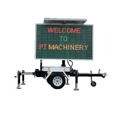 China Portable Outdoor Quality Led Variable Message Signs With Trailer for sale