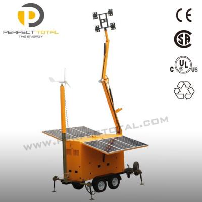 China Industrial Large Power Solar Light Tower for sale