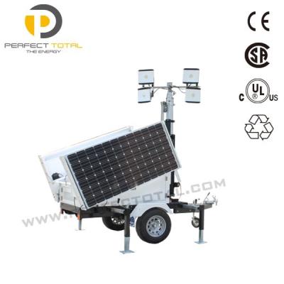 China 400W industrial led mobile light tower for sale