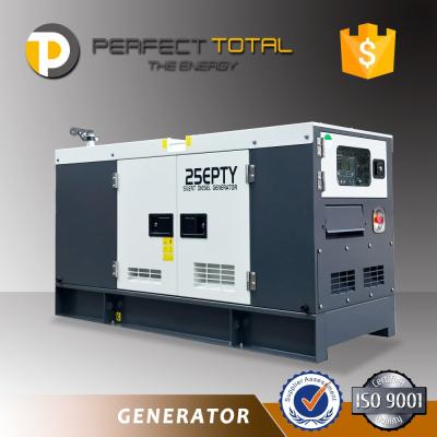 China 25KVA Silent Diesel Generator with Yangdong 40 Liter Engine for sale