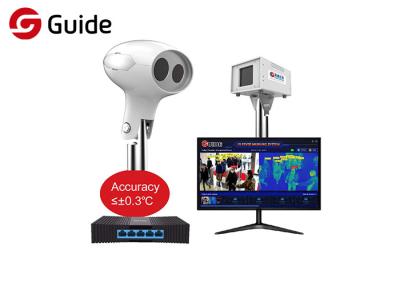 China Inteiramente detector humano infravermelho da temperatura do sistema de seleção da febre de Autmatic IR de 8 medidores à venda