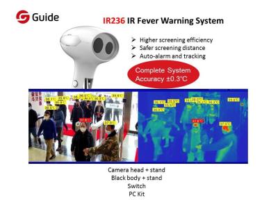 China Large Scale IR236 IR 0.3℃ Infrared Fever Screening System zu verkaufen