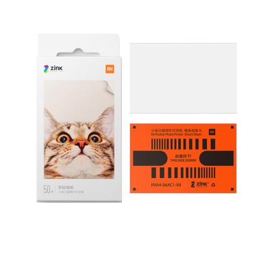 China Pocket Outdoor Printer Self Adhesive Xiaomi ZINK Paper Photo Printing Sheets For Xiaomi 3 Inch Mini Pocket Photo Printer Only Paper 50pcs for sale