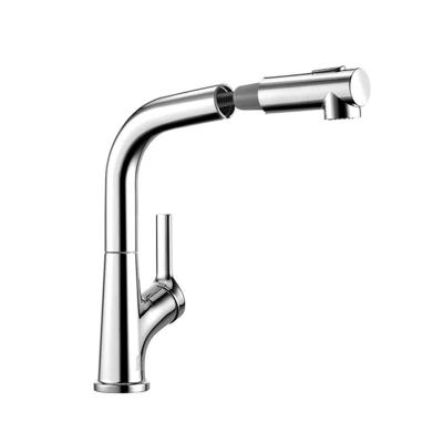 China Chinese Xiaomi Youpin Diiib Bathroom Basin Sink Faucet With Pull Out Cold And Hot Rinser Sprayer Gargle Brushing for sale