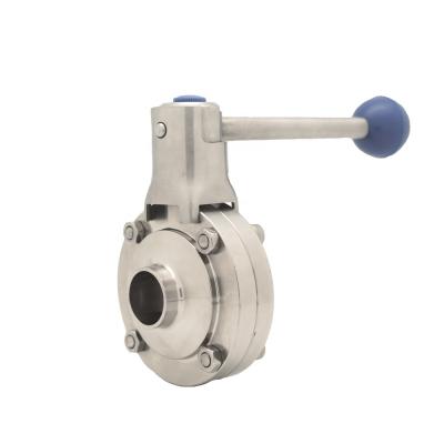 China General High Performance Stainless Steel Butterfly Valve 6 Inch Acid Resistant Butterfly Valve for sale