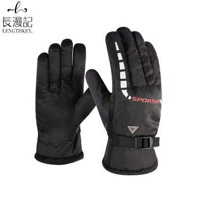 China 2022 New Outdoor Full Finger Gloves Bicycle Powersports Outdoor Racing Ski Riding Motorcycle Full Finger Winter Racing Gloves Warm Gloves for sale