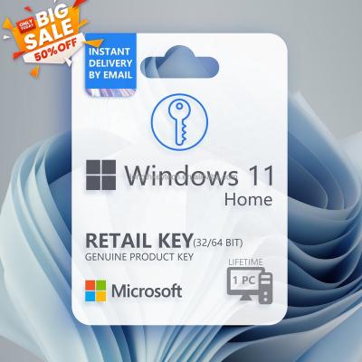 China 24/7 Email Delivery Genuine Windows 11 Home Original Digital Life Online Retail Key Key Win 10 Key Windows 10 Start Key Start for sale