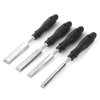 China Woodworking Handle Woodworking Chisel 6-38mm Black Flat Chisel Manufacturer Directly Supply for sale