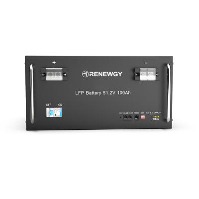 China Energy Storage System Off grid Lithium Battery Solar Storage 5kwh 51.2V 100ah Solar Energy Battery for sale