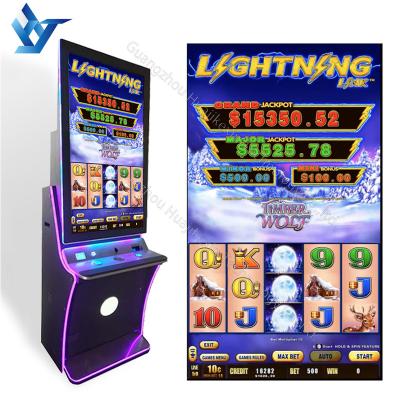 China High Returns Lightning Link Slot Game Board 10 In Board Vertical Jackpot Cabinet 1 Screen Slot Machines for sale