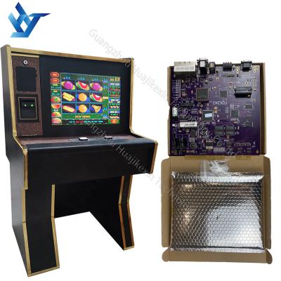 China Metal USA Gold Touch Slot Game Panel T340 Popular Fox 340 Game PCB For Slot Game Cabinet for sale