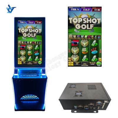 China Iron Cabinet Fusion 5 Skill Slot Game Vertical 43 Inch Touch Screen Game Cabinet Slot Game Board for sale