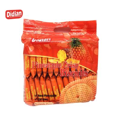 China Pineapple 476gr Low Fat Flavor Low Sugar Low Fat Energy Sweet Crispy Cookies and Biscuits for sale