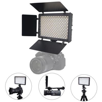 China Mcoplus bicolor led light with barndoor studio led fill light slim outdoor video led fill light led light for sale