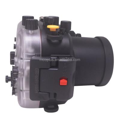 China Mcoplus 40m/130ft Diving Waterproof Housing Case For Sony Camera A7 for sale