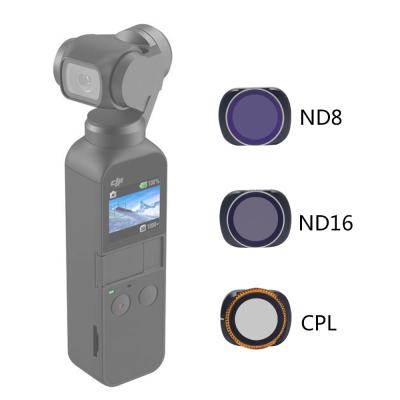 China Outdoor Photography UV ND-PL FULL Filters for DJI OSMO Pocket Camera for sale