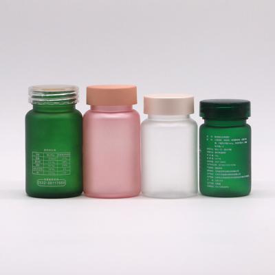 China PET Beauty Matte 70/100/150/200ML/CC Health Supplement Bottle for Dietary Nutrition for sale