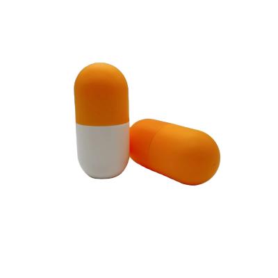 China Screen Printing HDPE Plastic Capsule Bottle for Capsule Pill Tablets Supplement for sale