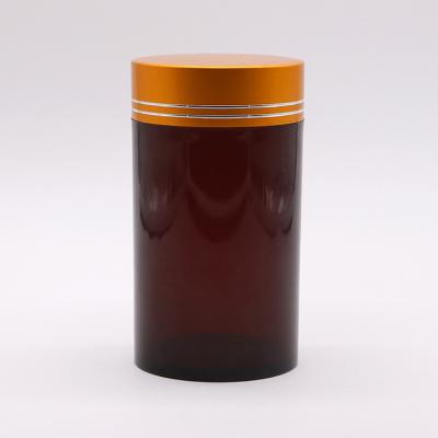 China Plastic Type PET Jar Bottle for Nutrition Supplement Capsules and Herbal Supplements for sale